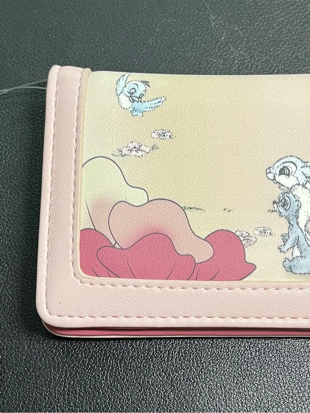 Disney Pink Bambi Foldover Card Wallet